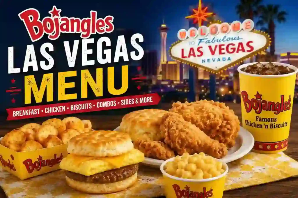 Bojangles Las Vegas Menu